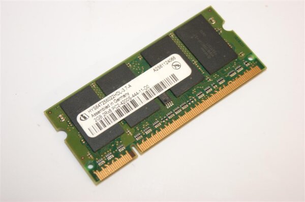 Notebook DDR2 5300s 2GB RAM Modul Speicher #3002_05