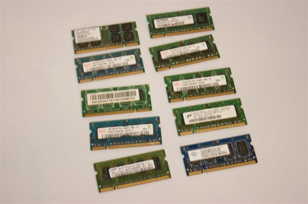 Notebook DDR2 6400S 1GB RAM Modul Speicher #3003_01