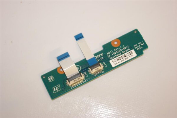 Sony Vaio PCG-7N1M Touchpad Maustasten Board mit Kabel 1P-1063100-8011 #3004