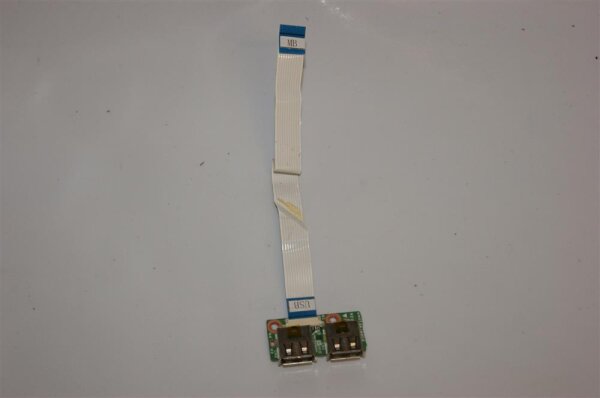 HP Pavilion DV6 2000 Serie Dual USB Board mit Kabel DAUT3ATB6C0  #3012