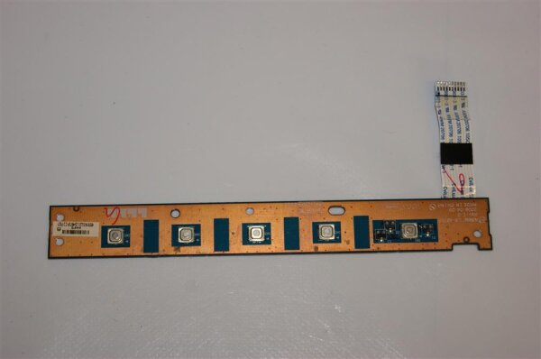 Toshiba Satellite L550 Power Button Board incl Kabel LS-4971P #3032