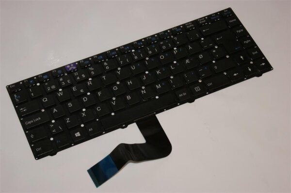 Clevo W540EU ORIGINAL Keyboard DANSK Layout!! 6-80-W5400-032-1 #3041