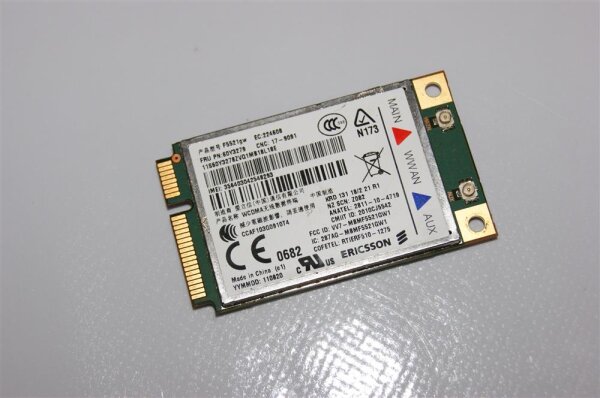Lenovo ThinkPad X121e 3045-6UG WWAN UMTS Karte 60Y3279 #3090