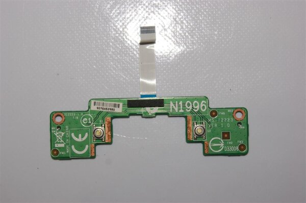 MSI MegaBook PR200 Touchpad Maus Button Board incl Kabel MS-12223 #3097