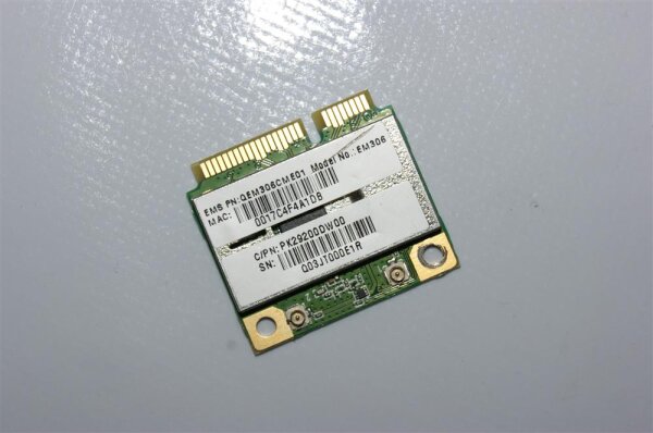 Acer Aspire 5741 WLAN Karte WiFi Modul Wireless halfsize EM306 #3102_01