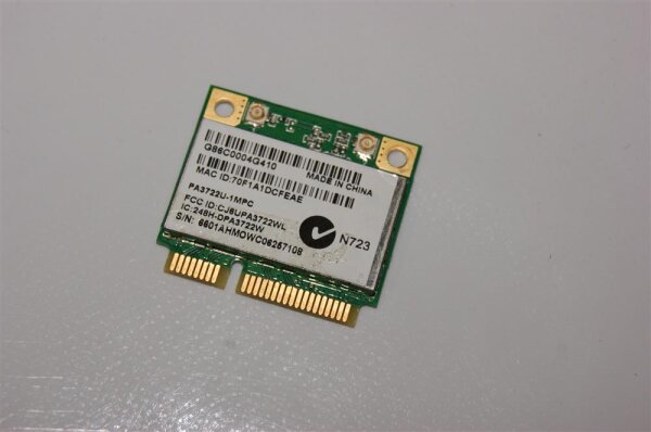 Toshiba Satellite Pro C650-139 WLAN Wifi Karte PA3722U-1MPC #3119