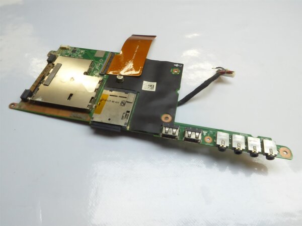 Alienware M17X P01E USB Audio SD Kartenleser Board mit Kabel 0F71XN #3121