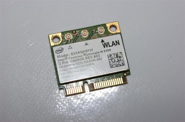 Alienware M17x R3 WLAN Karte WIFI Card 04W00N #3141