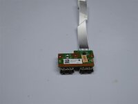 HP Compaq Presario CQ61-310S0 Dual USB Board mit Kabel DA00P6TB6E0 #3148