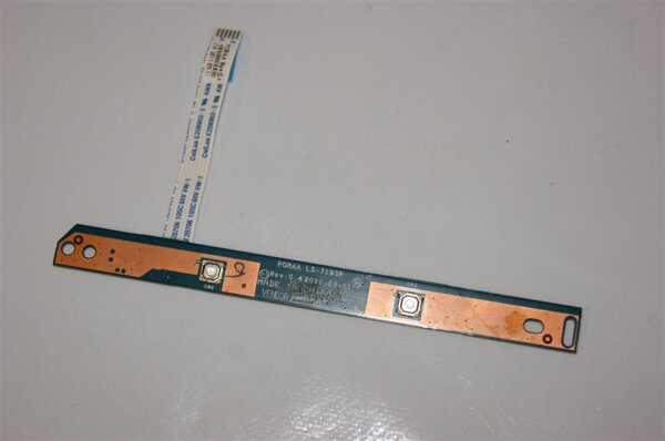 Toshiba Qosmio X770 Maustasten Board mit Kabel LS-7193P  #3151