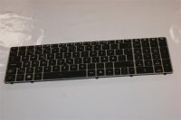 HP EliteBook 8560p ORIGINAL Keyboard dansk Layout!! 641181-081 #3192
