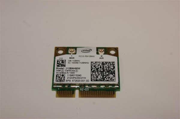 Lenovo ThinkPad Edge 15 0301-7WGS WLan Wifi Karte Card 112BNHMW #3222