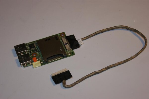 ASUS G53J USB Board + SD Kartenleser Cardreader 1414-04NS000 #3242