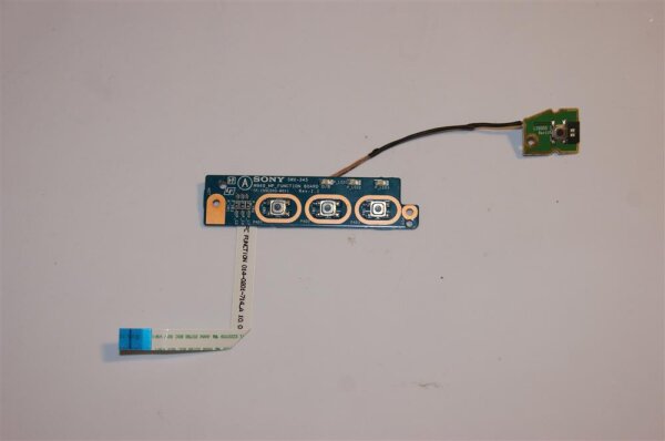 SONY PCG--61211M Power Button Switch Board inkl Kabel 1P-109C500-8011 #3244