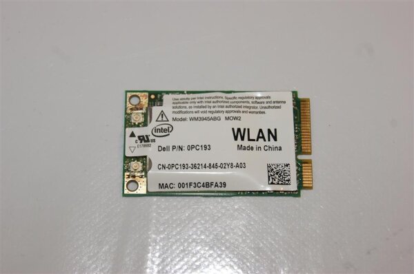 Dell Latitude D420 D430 WLAN WIFI Card 0PC193 #3312