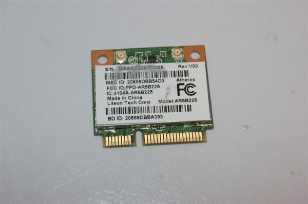 Samsung 300E NP300E5C WLAN WIFI Karte Card AR5B225 #3342