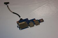 Samsung NP450R Power Button USB SD Board mit Kabel BA41-02316A #3415