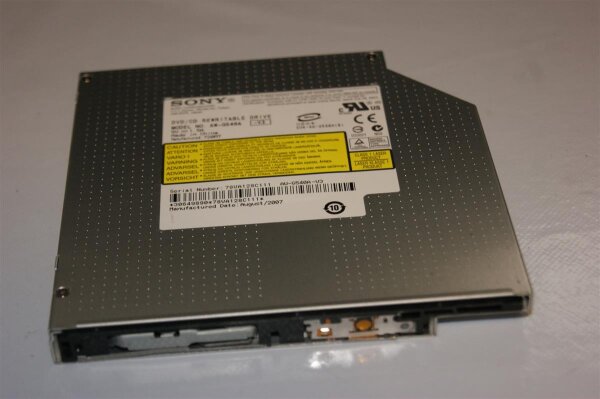 Sony Vaio PCG-5J4M VGN-CR29XN IDE DVD Laufwerk 12,7mm OHNE BLENDE AW-G540A #3433