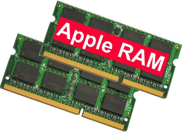 8GB RAM Apple Macbook A1278 Serie Speicher Kit OF 2 x 4GB  #3001_04