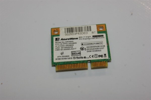 Asus Eee PC 1005P WLAN Karte Wifi Card AR5B95 #3456