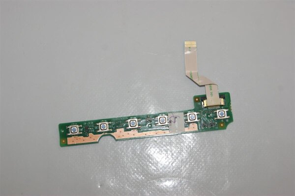 Toshiba Satellite L300D-242 Media Button Board mit Kabel 6050A2220001 #3472