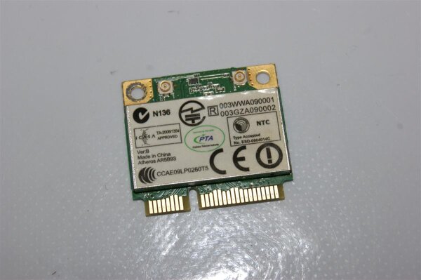 Acer Emachines E730G WLAN Karte Wifi Card AR5B93 #3336
