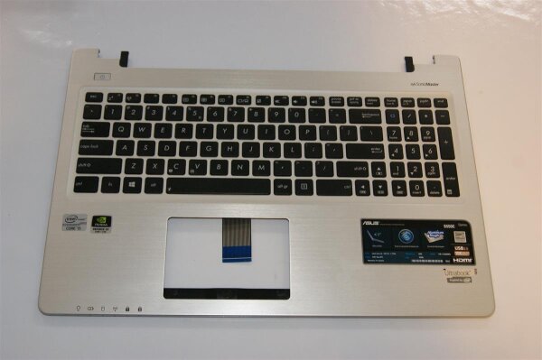 ASUS S550CM Handauflage Palmrest Tastatur Keyboard US Case 13N0-N3A0311 #3501
