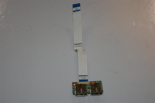 HP Pavilion DV6-2155eo Dual USB Board mit Kabel DAUT3ATB6C0 #3274