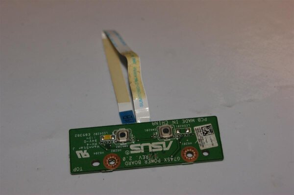 ASUS G74s Powerbutton Board mit Kabel 60-N56PX1000-D01 #3528