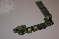 Asus Eee Pc 1215 USB Audio LAN Board mit Kabel 60-0A3CI02000 #3529_01