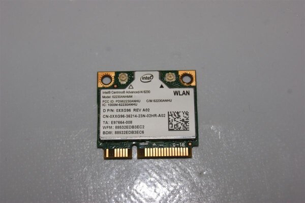 Dell XPS 14z WLAN Karte Wifi Card 0XXG96 #3535