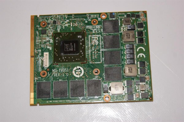 MSI GX740 ATI Radeon HD 5870M Grafikkarte 109-B96031-00C  #57556