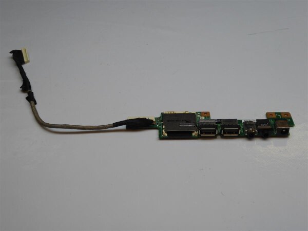Medion Akoya S5612 Powerbuchse USB Audio SD Kartenleser Board MS-16C1N #3569