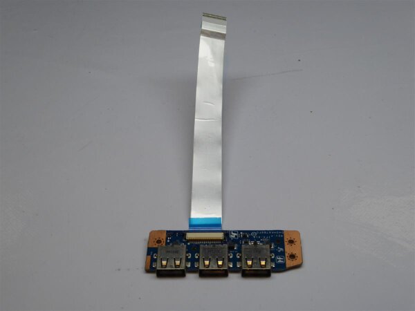 Sony Vaio SVE151G17M Triple USB Board mit Kabel DA0HK6TB6F0 #3603
