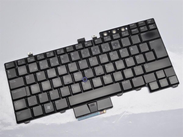 Dell Latitude E6500 Original Tastatur Keyboard dansk Layout 0RX800 ##3763