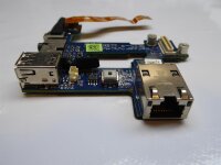 Dell Latitude E6500 USB Audio LAN Board mit Kabel LS-4044P #3764_04