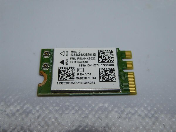 Lenovo G50-70 WLAN KARTE WIFI Card 04X6022 #3536