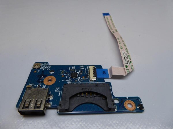 Acer Aspire ES1-512 Series USB Kartenleser Board mit Kabel 448.03704.0011 #3673