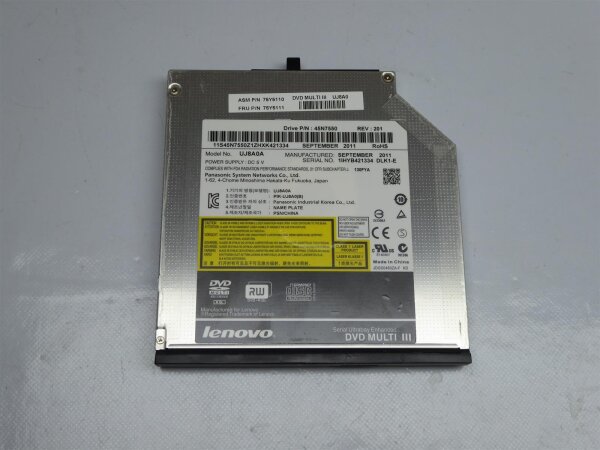 Lenovo ThinkPad T520 GT33N DVD Laufwerk SATA 75Y5115 #2969