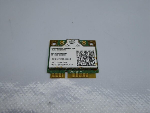 Fujitsu LifeBook N532 WLAN Karte Wifi Card 670288-001 #3695