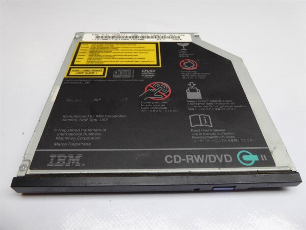 IBM ThinkPad T40 T41 T42 T43 CD-RW / DVD IDE Laufwerk 13N6771 #3727_07