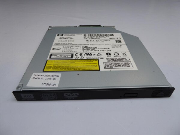 DVD RW Laufwerk für HP Compaq NC8230 NC8200 NC6400 UJ-832 375557-001 #K56