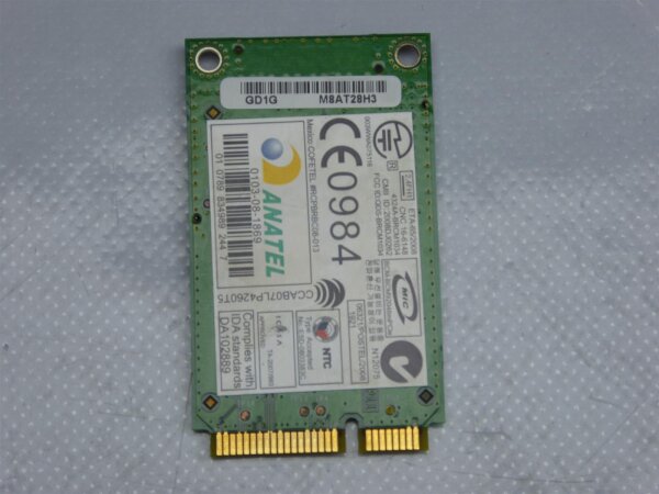 Dell Latitude E6500 Broadcom N12075 WWAN UMTS Karte 0M960G #2076_02