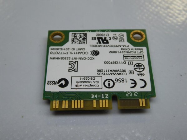 Toshiba Satellite U845W WLAN Karte WIFI Card 2230BNHMW #3769