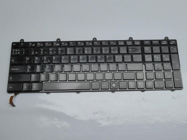 MSI GT780DX ORIGINAL Keyboard Tastatur nordic Layout!! V123322AK1  #3775