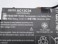 Acer Aspire V5-122P ORIGINAL AKKU Batterie AV13C34 #3787