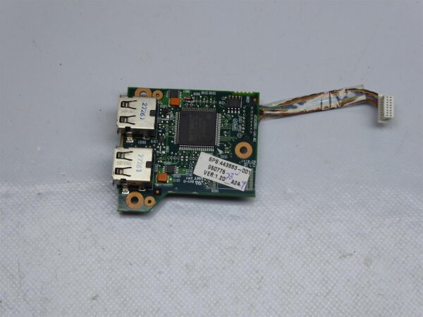 HP Compaq 6710b USB Card Reader Kartenleser Board mit Kabel 443883-001 #3821