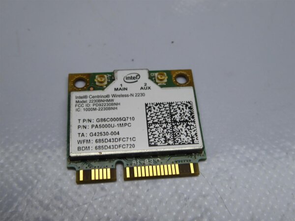 Toshiba Qosmio X870-127 WLAN Karte Wifi Card 2230BNHMW #3826