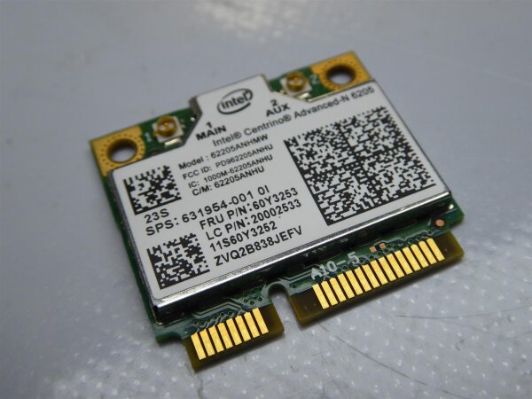 Lenovo ThinkPad T530 WLAN Karte Wifi Card 60Y3253 #3127