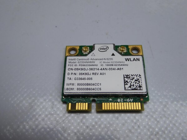 Dell Latitude e6540 WLAN WIFI Card Karte 05K9GJ #3802